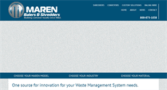 Desktop Screenshot of marenengineering.com